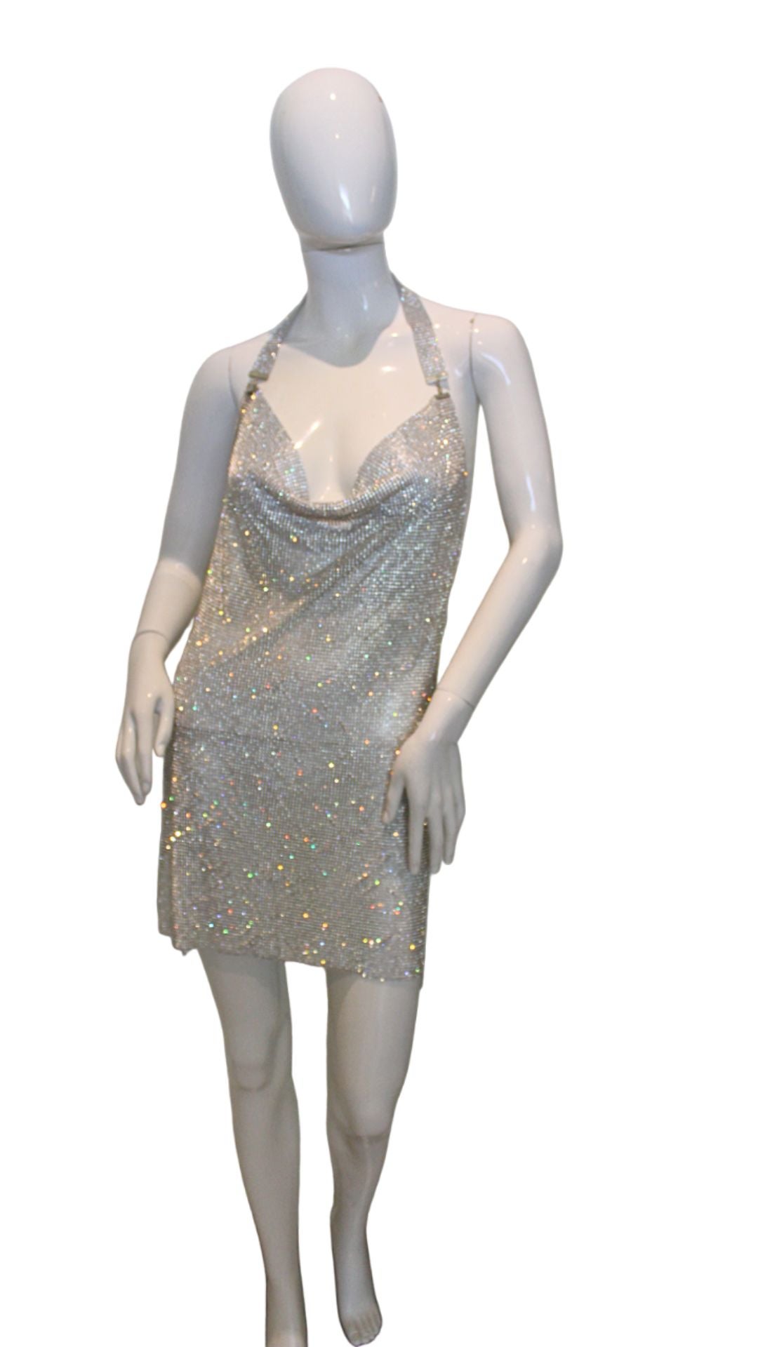 knee length dresses for ladies Jessica Bara Yasmeen Crystal Mesh Maxi Dress  JESSICA BARA